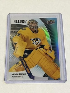 2023-24 Allure Hockey Juuse Saros #78 Black Rainbow Nashville Predators - Imagen 1 de 2