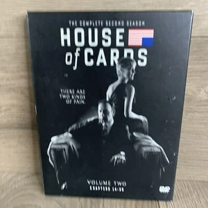 House Of Cards Box Set (Season 2-DVD) Kevin Spacey, Robin Wright, Kate Mara - Picture 1 of 9