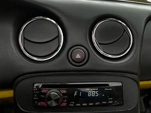 Pour Fiat Barchetta Les anneaux en aluminium poli pour les entrées d'air 4pièces - Bild 1 von 17