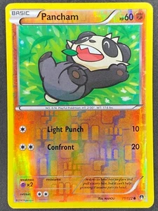 Pokémon Pancham Reverse Holo 71/122 BKP BREAKpoint LP - Foto 1 di 2