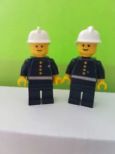 Lego Classic Minifiguren 2 x Feuerwehrmann 70er Jahre - Bild 1 von 1