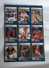 1992 Sports Illustrated for Kids Series 2 - #4 Michael Jordan Full Uncut Sheet!