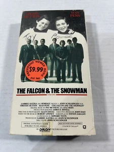 The Falcon & The Snowman - VHS Video Tape - Sean Penn, Timothy Hutton - Imagen 1 de 3