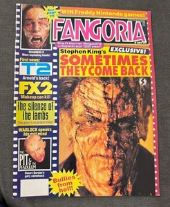 Fangoria #101 Horror Magazine 1991 Scanners II Misery Silence Of The Lambs - Picture 1 of 1