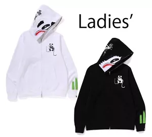 A BATHNIG APE Ladies' PANDA FULL ZIP HOODIE 1K80215005 - Picture 1 of 13