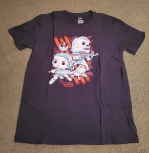 Camiseta Funko POP Star Wars Force Friday The Last Jedi Resistance Talla M Camiseta NUEVA - Imagen 1 de 5