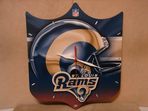 St.Louis Rams NFL Shield Wall Clock Cover
