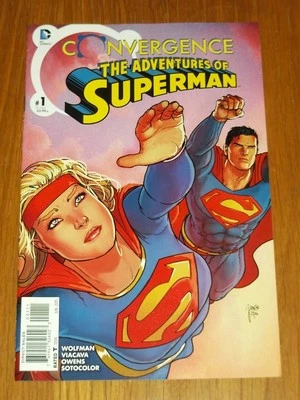 CONVERGENCE SUPERMAN ADVENTURES OF #1 DC COMICS JUNE 2015 NM (9.4)