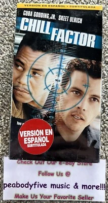 CHILL FACTOR (VHS Tape, 1999) Cuba Gooding Jr. ~ IN SPANISH! ~ (New/Sealed) - Image 1 of 2