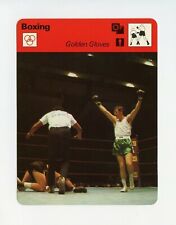 #TN09891 GOLDEN GLOVES 1970'S Sportscaster Boxing Card