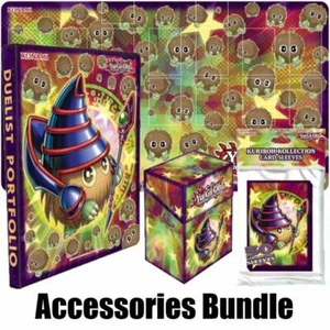 YuGiOh Kuriboh Colección TCG Paquete de Accesorios: Caja de Mazo Fundas para Tarjetas Carpeta Mat - Imagen 1 de 6