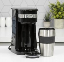 Quest Filter Coffee Machine / Portable Coffee Maker with Thermal Travel Mug