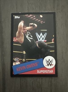 KEVIN OWENS 2015 TOPPS WWE HERITAGE ROOKIE RC BLACK