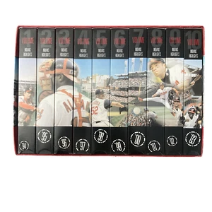 Cleveland Indians Jacobs Field 10 Year Anniversary Set (1994-2004), VHS Movies - Picture 1 of 6