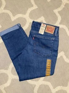 Womens Levis Distressed Mid-Rise Stretch Boyfriend Jeans 12 31 X 27L Tapered - Picture 1 of 3