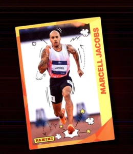 2024 McDonalds Panini Family Marcell Jacobs Paris Olympics Sticker - Picture 1 of 2