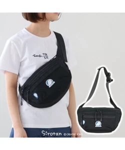 Sirotan Body Bag schwarz Sling Schulter Gürteltasche 31 x 19,5 x 9,5 cm Japan limitiert - Bild 1 von 5