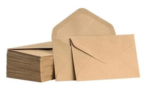 Gift Card Envelopes - 100-Count Mini Envelopes Paper Business Card Envelopes - Picture 1 of 6