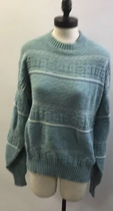 Peconic Bay Traders Mens Vintage Blue Sweater Size MD - Picture 1 of 2