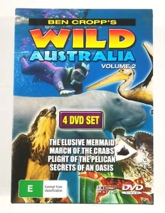 Ben Cropp's Wild Australia Volume 2 - 4 Disc Set -Educational DVD Series - Picture 1 of 19