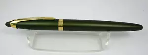 BEAUTIFUL Waterman Ici Et La Khaki Fountain Pen Made in France - Picture 1 of 10