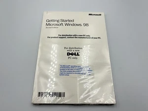 Dell Reinstallation CD Microsoft Windows 98 SE Second Edition 097MNT NEW SEALED - Picture 1 of 8
