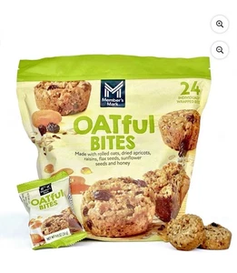 Member's Mark OATful Bites, 0.9 oz Individual Wrap 24 Packs - Picture 1 of 10