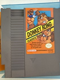 Nintendo NES Donkey Kong Classics Tested Working