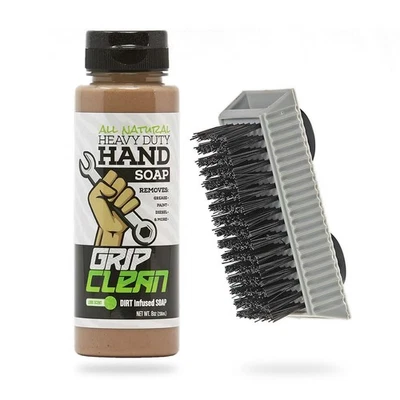 Heavy-Duty Hand Cleaner for Mechanics with Nail Brush - Moisturizing Coconut ... - Image 1 of 4