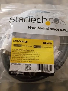 Gator Cable 6ft Dual-Link 24+1 Pin DVI-D to 24+1 Pin DVI-D Cable - Red - Picture 1 of 2