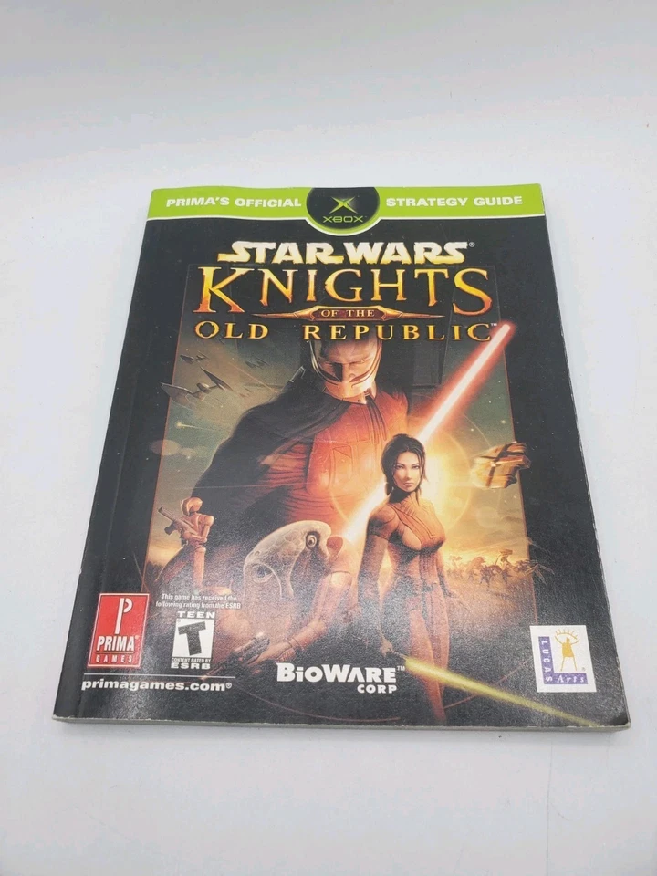 Star Wars "Knights Of The Old Republic" Xbox Prima Official Strategy Guide - Image 1 of 1