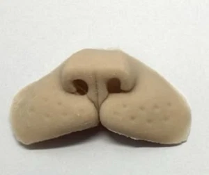 Unpainted silicone Prosthetic nose, rabbit - Picture 1 of 3