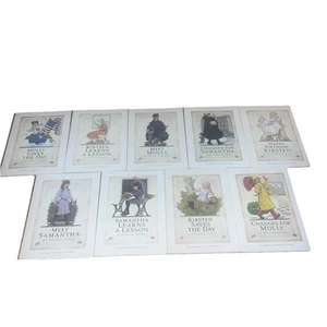 Lot Of 9 AMERICAN GIRL Pleasant Company Books Samantha & Kirsten - Picture 1 of 13