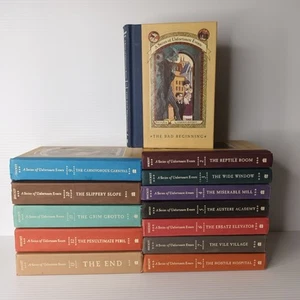 A Series of Unfortunate Events 1-13 FIRST EDITION Complete Set Lemony Snicket - Picture 1 of 10