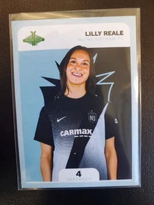 2025 Parkside NWSL Soccer - LILLY REALE, NJ/NY Gotham FC Team ROOKIE Card #8 - Bild 1 von 2