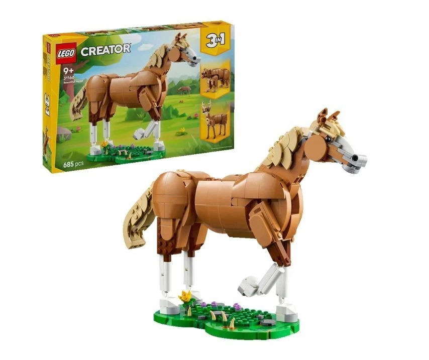 LEGO Creator 31166 Prächtiges Ross Bausatz, Mehrfarbig - Bild 1 von 1