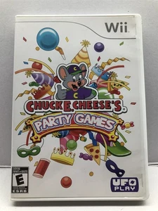 Chuck E. Cheese's Party Games (Nintendo Wii, 2010) Limpio y Probado Funcionando - Imagen 1 de 4