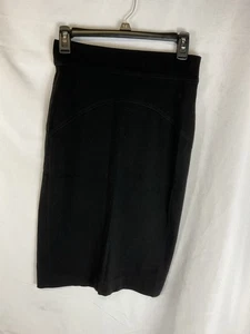 Diane von Furstenberg Damen Strick Reißverschluss hoher Bund Bleistiftrock schwarz Größe 6 - Bild 1 von 6