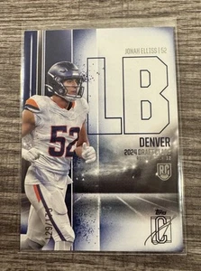 2024 Topps Signature Class Blue #101 Jonah Elliss RC /175 SP! BRONCOS - Picture 1 of 2