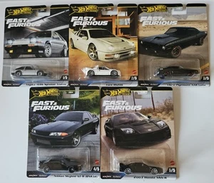 Hot Wheels Premium Fast & Furious 2024 Full Set Toyota AE86 Skyline GT-R - Picture 1 of 12