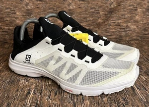 Scarpe sneakers Salomon Amphib Bold corsa atletica bianco nero uomo 9 campioni - Foto 1 di 15