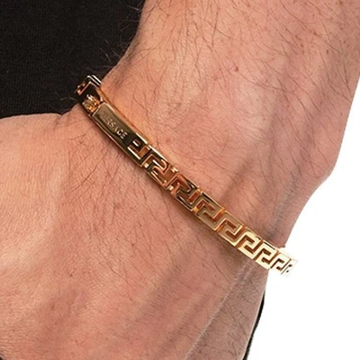 范思哲 25SS Greca 手镯 DG0H478 DJMT KVO 121706345 — 第 1/4 张图片