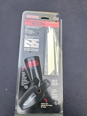Very Rare Sears Craftsman NOS Saw Driver 47450 Screwdriver And Saw Drywall Wood - Image 1 of 4