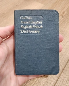 1963 Collin's Französisch-Englisch Englisch-Französisch Wörterbuch (Taschenformat) - Bild 1 von 16