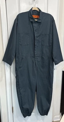 Mono RED KAP para hombre 44L sarga ropa de trabajo mono cremallera bidireccional acción espalda Foto 1 de 4