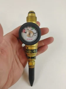 Western Compressed Gas Regulator Helium Filling Balloons Mixed Gas With Gauge - Picture 1 of 5