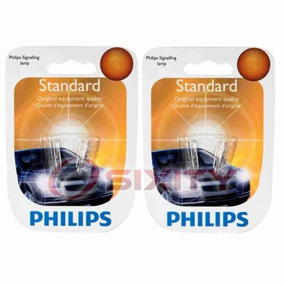 2 pc Philips Interior Door Light Bulbs for Buick Park Avenue 1997-2005 fs - Image 1 of 4