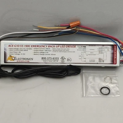ACE LED LED Power Supply Emergency Battery Back-Up Driver DC Inverter ACE-G10-55-190C