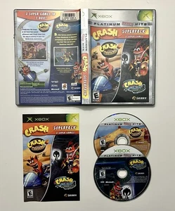 Crash Superpack Wrath of Cortex + Nitro Kart - Microsoft Xbox - CIB Completes - Picture 1 of 1