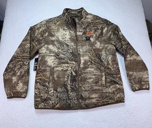 Chaqueta acolchada Realtree para hombre L camuflaje térmico Max-T1 XT móvil calentamiento forrada - Imagen 1 de 15